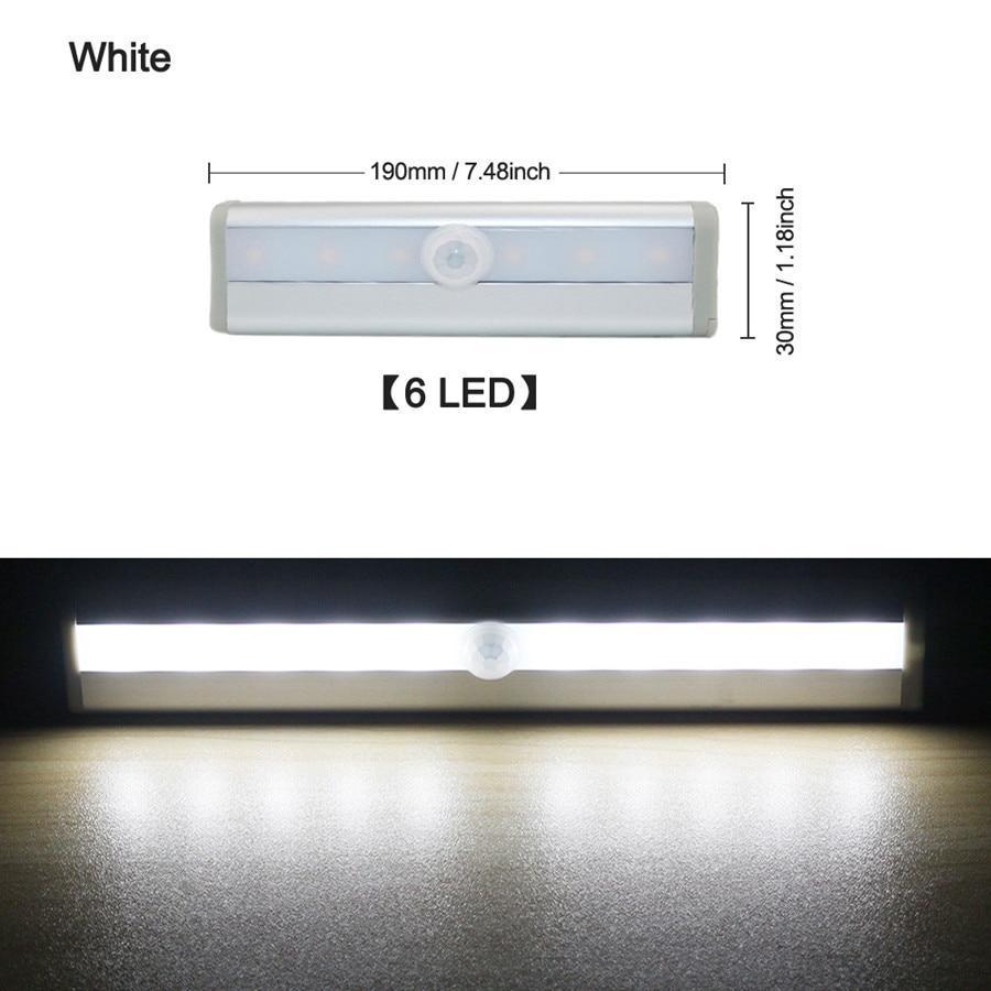 LED Motion Sensor Light Cupboard Wardrobe Bed Lamp - LuxxStores