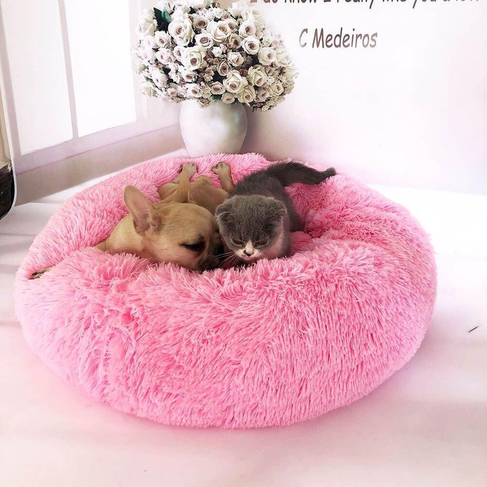Calming Anti-Anxiety Comfy Dog/Cat Bed - LuxxStores