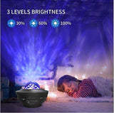 Galaxy Star Lights Ocean Wave Projector ( Built-in Bluetooth Speaker and Remote Control) - LuxxStores