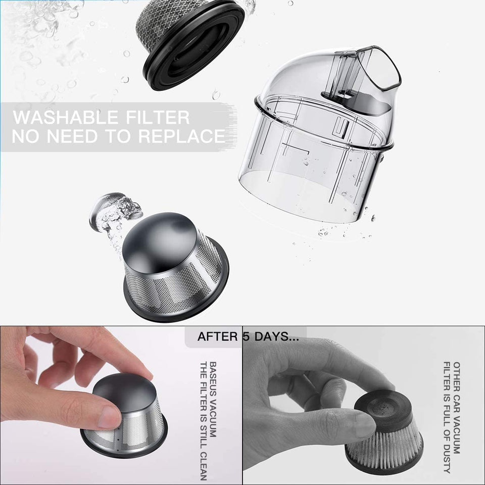 Wireless Handheld Car Vacuum Cleaner by Luxx Stores - LuxxStores