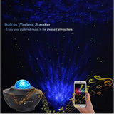Galaxy Star Lights Ocean Wave Projector ( Built-in Bluetooth Speaker and Remote Control) - LuxxStores