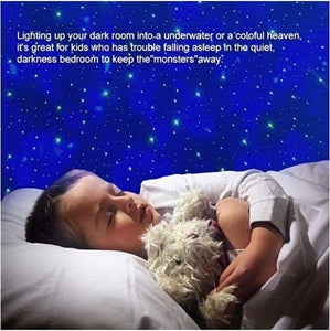 Galaxy Star Lights Ocean Wave Projector ( Built-in Bluetooth Speaker and Remote Control) - LuxxStores