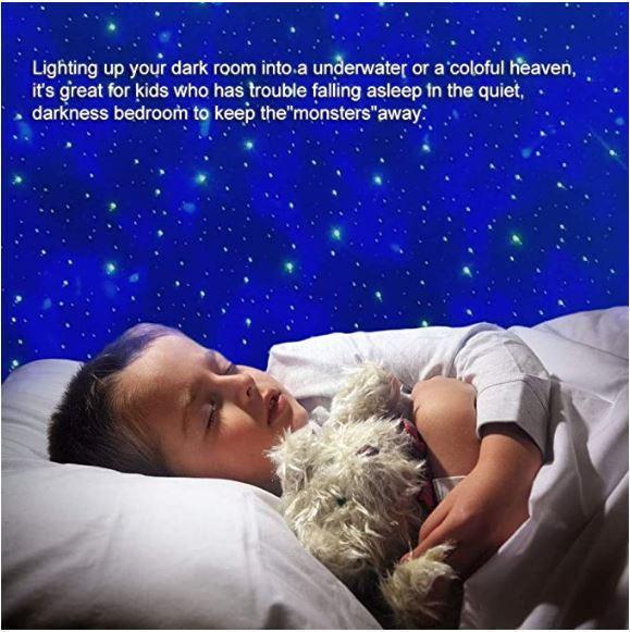 Galaxy Star Lights Ocean Wave Projector ( Built-in Bluetooth Speaker and Remote Control) - LuxxStores