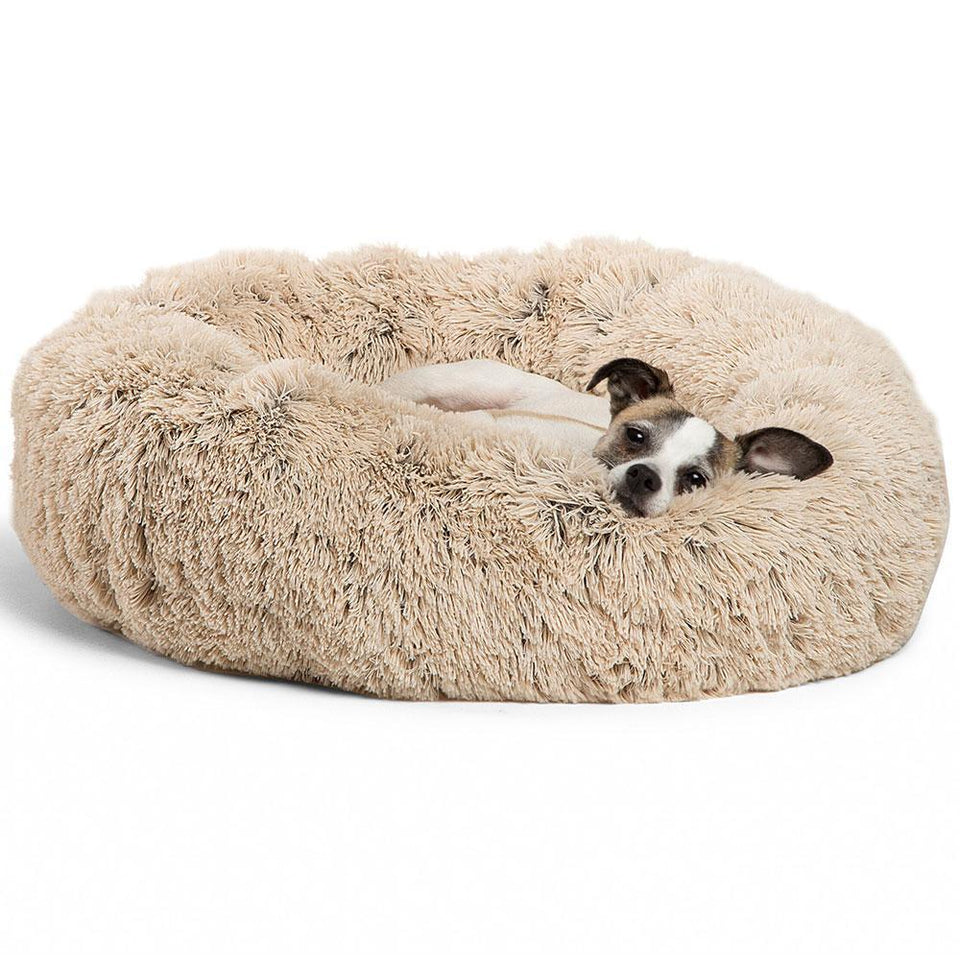 Calming Anti-Anxiety Comfy Dog/Cat Bed - LuxxStores