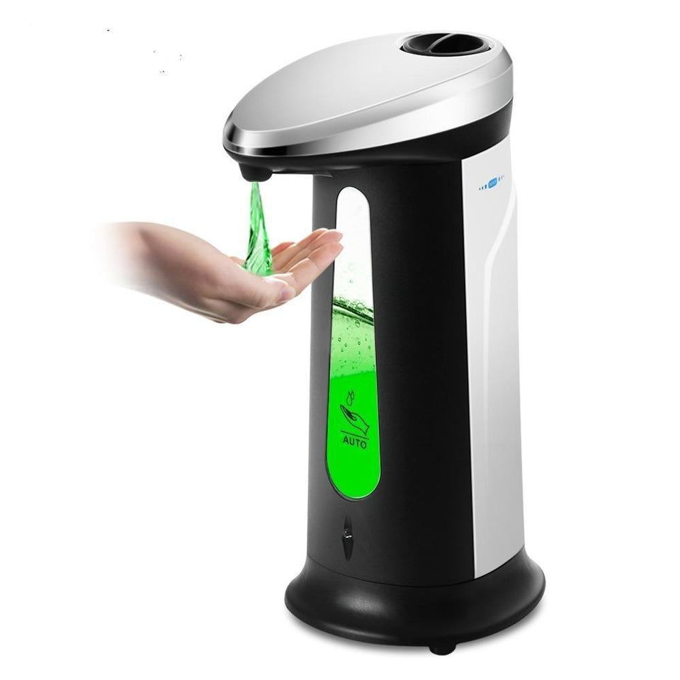 400Ml Automatic Liquid Soap Dispenser With Built-In Infrared Smart Sensor - LuxxStores