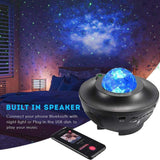 Galaxy Star Lights Ocean Wave Projector ( Built-in Bluetooth Speaker and Remote Control) - LuxxStores
