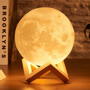 Moon Lamp 3D Print Night Light - LuxxStores