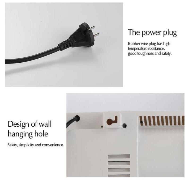 Portable 2 in 1 Small Electric Wall Mounted Air Conditioner Heater Fan by Luxx Stores - LuxxStores