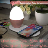Household Bluetooth Audio Table Lamp Charging Bedroom Feeding Bedside Night Light Wireless Charger - LuxxStores