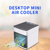 Best Portable Air Conditioner & Mini Air Cooler with 7 Colors LED - LuxxStores