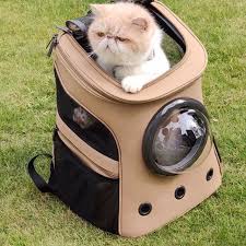 Large Cat Backpack with Breathable Window by Luxx Stores - LuxxStores