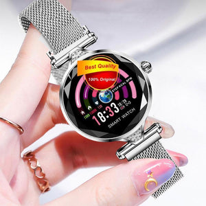 Women Smart Watch - Heart Rate Monitor, Fitness Tracker, Bluetooth Waterproof - LuxxStores