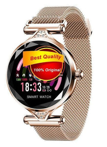 Women Smart Watch - Heart Rate Monitor, Fitness Tracker, Bluetooth Waterproof - LuxxStores