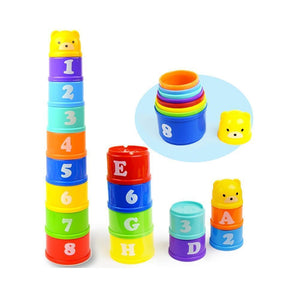 Baby Toys Stacking Cups Towers - LuxxStores