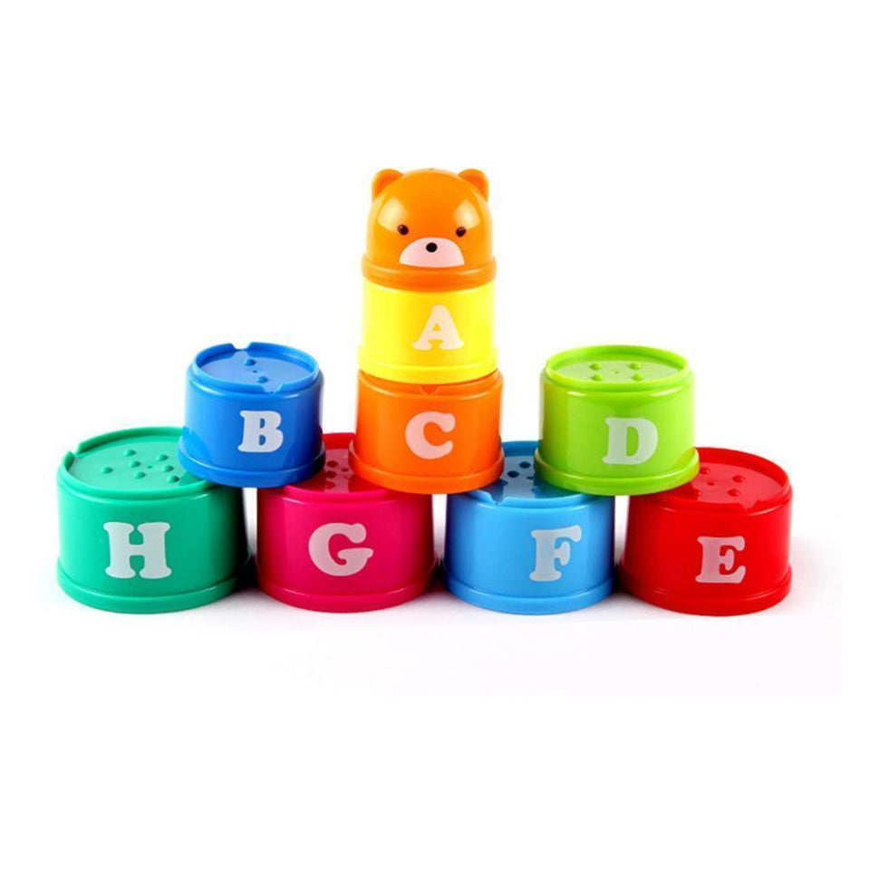 Baby Toys Stacking Cups Towers - LuxxStores