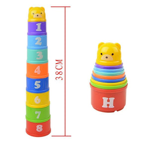 Baby Toys Stacking Cups Towers - LuxxStores