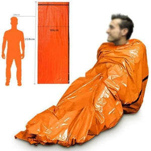 Outdoor Emergency Sleeping Bag (2Pcs) - LuxxStores