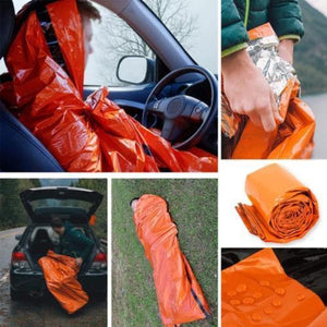 Outdoor Emergency Sleeping Bag (2Pcs) - LuxxStores