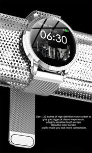 Smart Watch Waterproof Blood Pressure Monitor For Men Women - LuxxStores