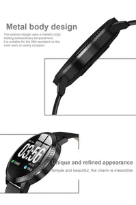 Smart Watch Waterproof Blood Pressure Monitor For Men Women - LuxxStores