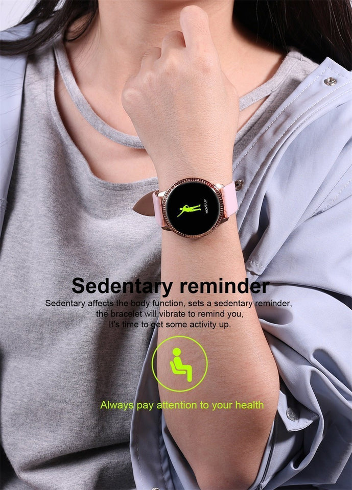 Smart Watch Waterproof Blood Pressure Monitor For Men Women - LuxxStores