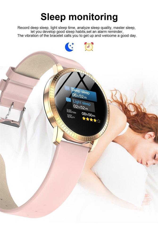 Smart Watch Waterproof Blood Pressure Monitor For Men Women - LuxxStores