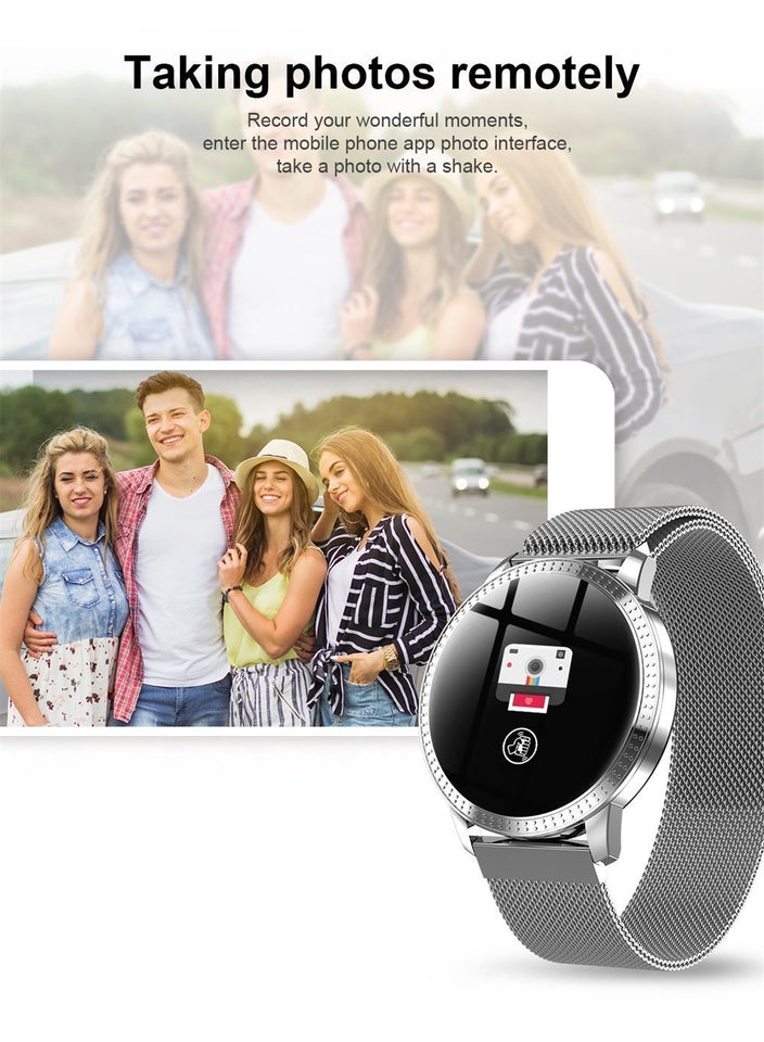 Smart Watch Waterproof Blood Pressure Monitor For Men Women - LuxxStores