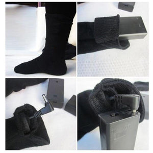 HEATED ELECTRIC BATTERY OPERATED SOCKS - LuxxStores
