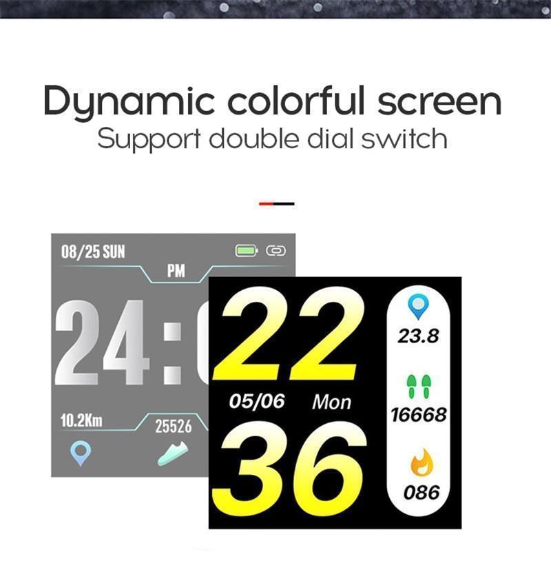 Smart Watch - Fitness Tracker IP67 Waterproof - LuxxStores