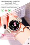 Women Smart Watch - Heart Rate Monitor, Fitness Tracker, Bluetooth Waterproof - LuxxStores