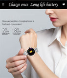 Women Smart Watch - Heart Rate Monitor, Fitness Tracker, Bluetooth Waterproof - LuxxStores