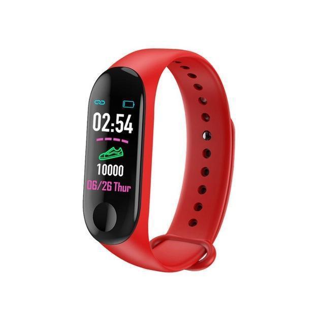 Smart Watch M3X - Heart Rate Blood Pressure Monitor For Men Women - LuxxStores