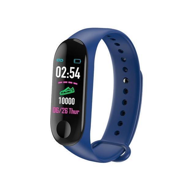 Smart Watch M3X - Heart Rate Blood Pressure Monitor For Men Women - LuxxStores