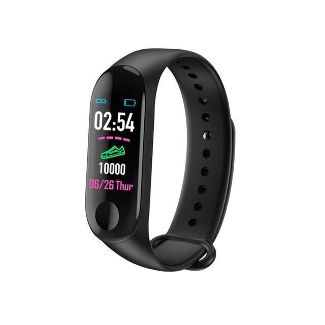 Smart Watch M3X - Heart Rate Blood Pressure Monitor For Men Women - LuxxStores