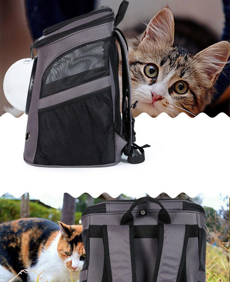 Large Cat Backpack with Breathable Window by Luxx Stores - LuxxStores