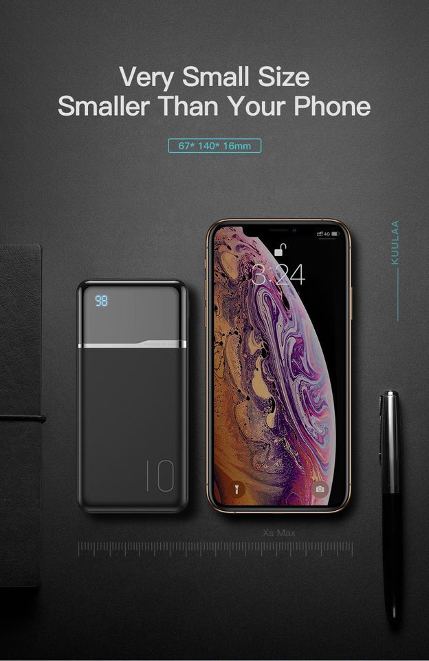 Power Bank 10000mAh Portable Charging - LuxxStores