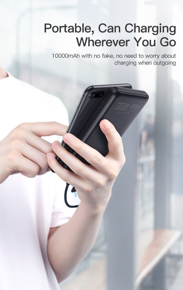 Power Bank 10000mAh Portable Charging - LuxxStores