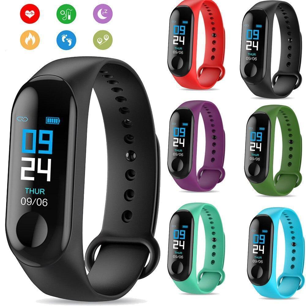 Smart Watch M3X - Heart Rate Blood Pressure Monitor For Men Women - LuxxStores