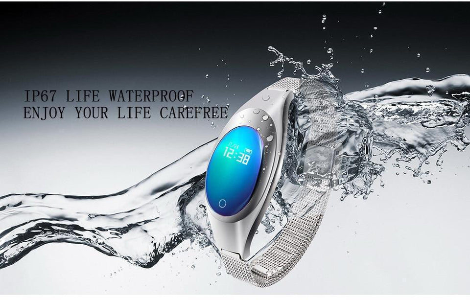 Smart Watch - Blood Pressure Heart Rate Monitor, Fitness Tracker, Pedometer. - LuxxStores