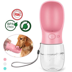 Pet Dog Water Bottle Dog Leakage-proof Drinking Water feeder for Outdoor Dogs - LuxxStores