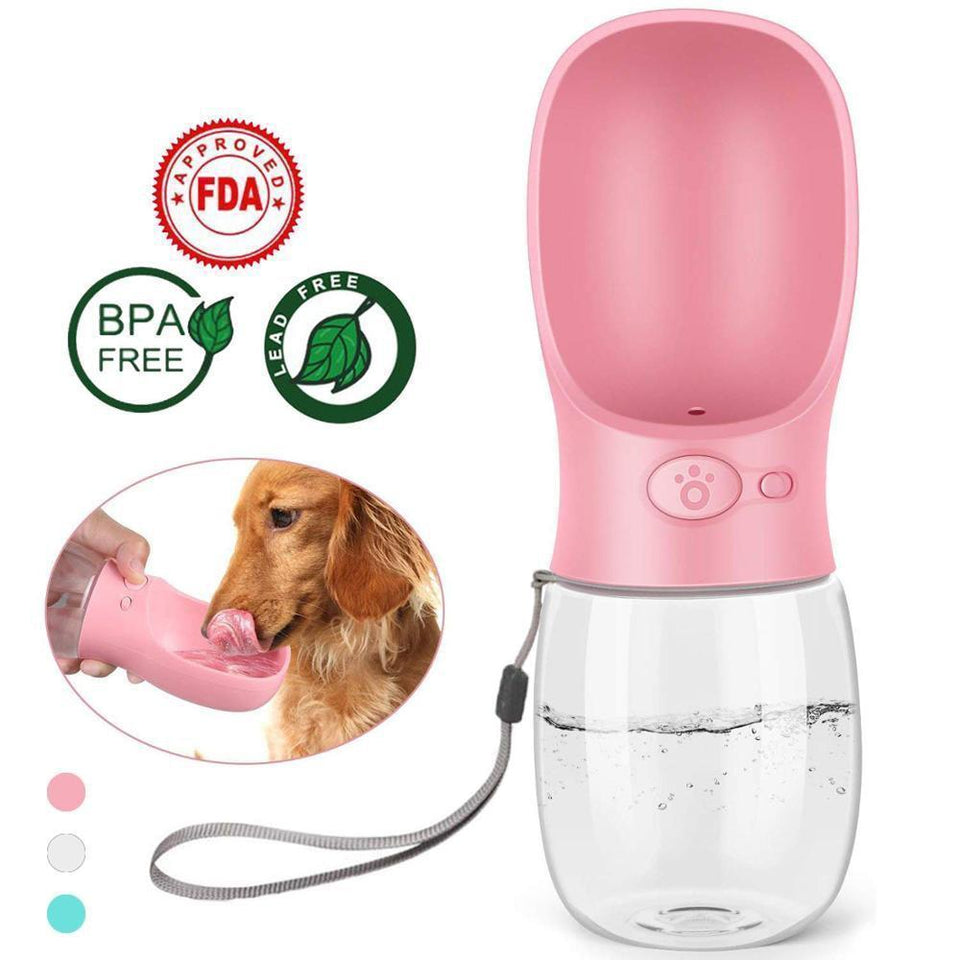 Pet Dog Water Bottle Dog Leakage-proof Drinking Water feeder for Outdoor Dogs - LuxxStores