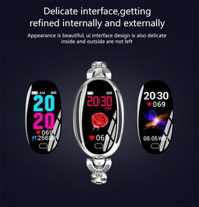 E68 Smart watch Bracelet - Blood Pressure Monitor - LuxxStores