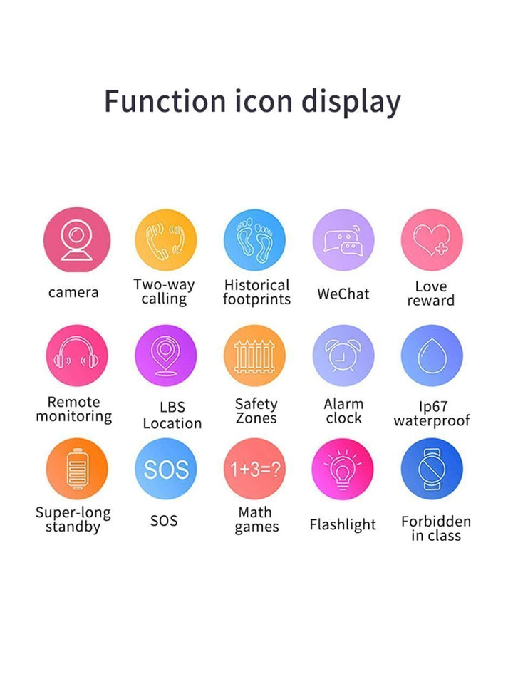 New Kids watch - Activity Tracker, Sports waterproof watch With high-definition camera For Boy girl - LuxxStores