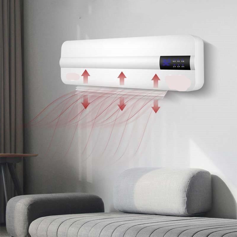 Portable 2 in 1 Small Electric Wall Mounted Air Conditioner Heater Fan by Luxx Stores - LuxxStores
