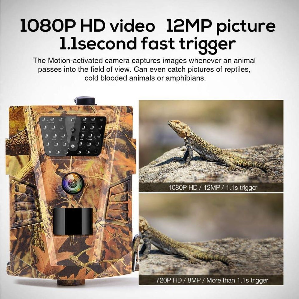 Wireless Trail Camera 12MP 1080P by Luxx Stores - LuxxStores