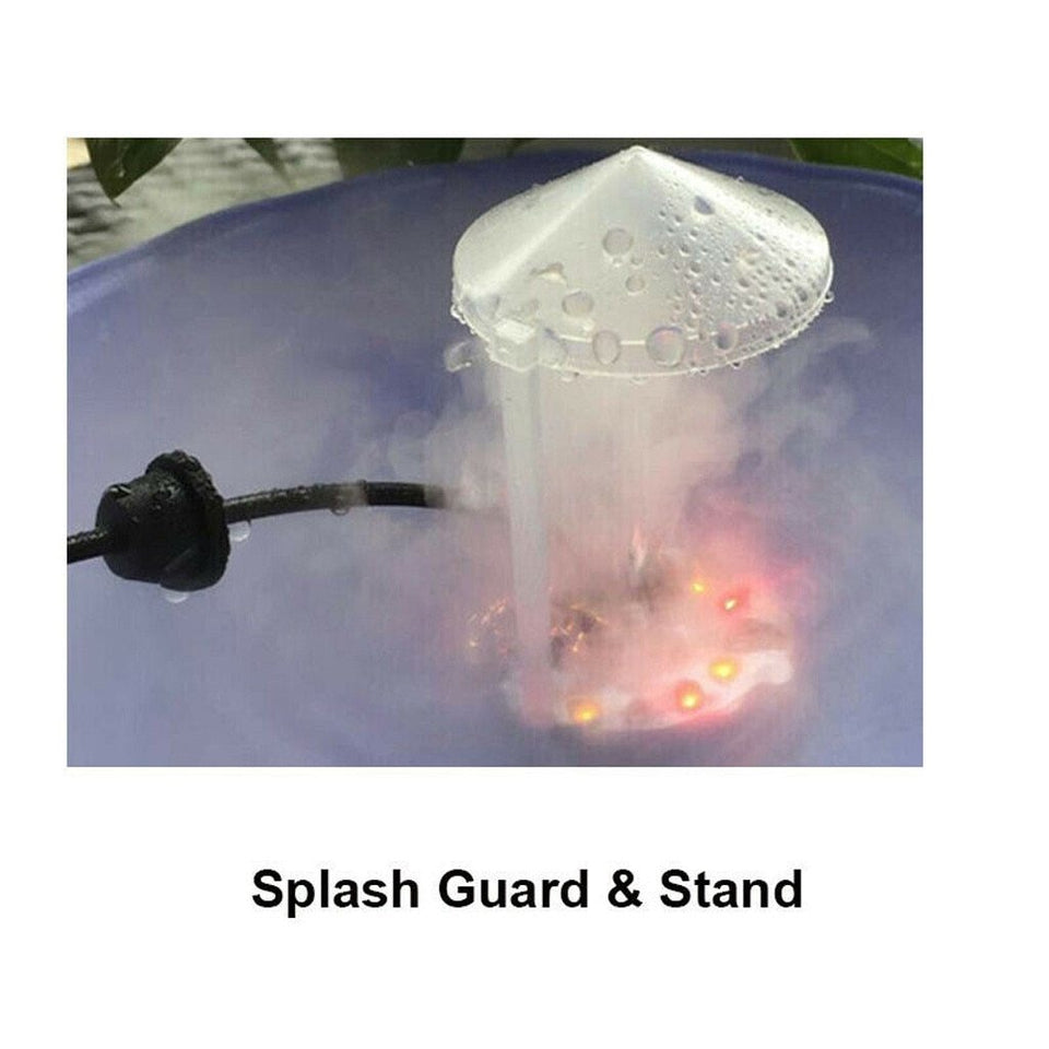 Mist Maker Smoke Fog Machine Color Changing Party Prop With 12 LED - LuxxStores