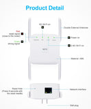 WiFi Range Extender Signal Booster with 4 External Antennas - LuxxStores