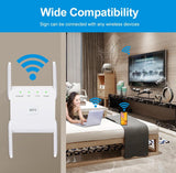 WiFi Range Extender Signal Booster with 4 External Antennas - LuxxStores