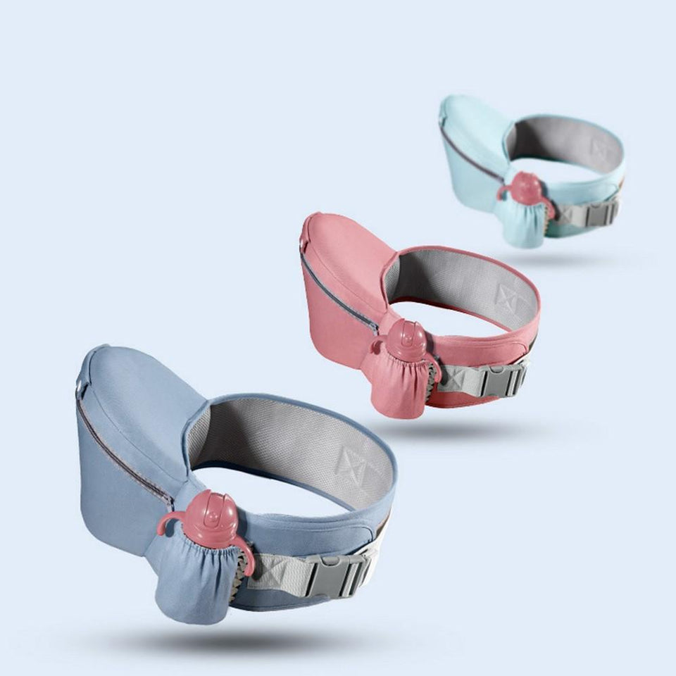 Baby Carrier With Infant Hip Seat For Baby Travel - LuxxStores