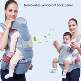 Baby Carrier With Infant Hip Seat For Baby Travel - LuxxStores